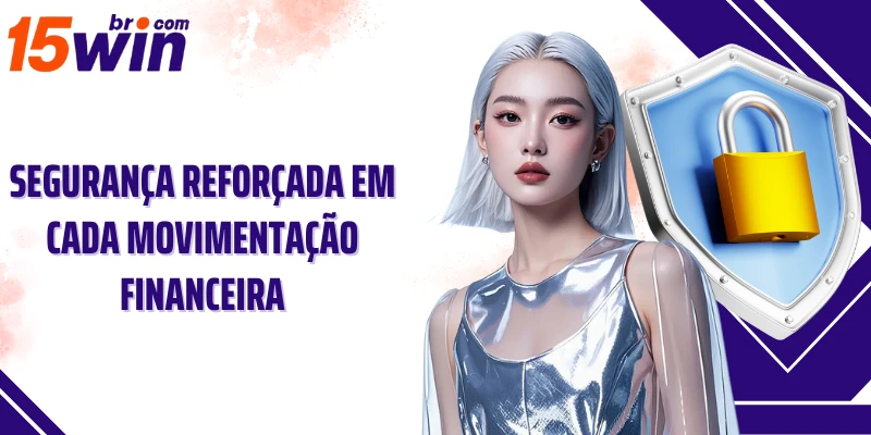 Segurança reforçada em cada movimentação financeira